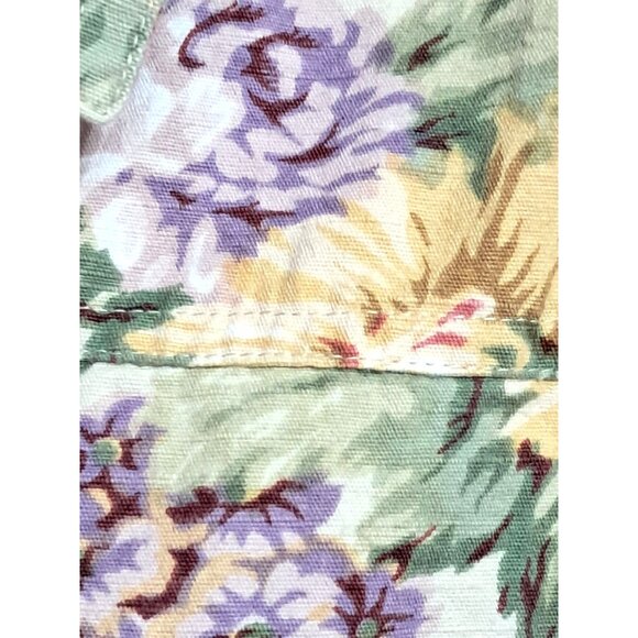 New Identity Women's Floral Cotton Jacket Size L - Picture 7 of 12